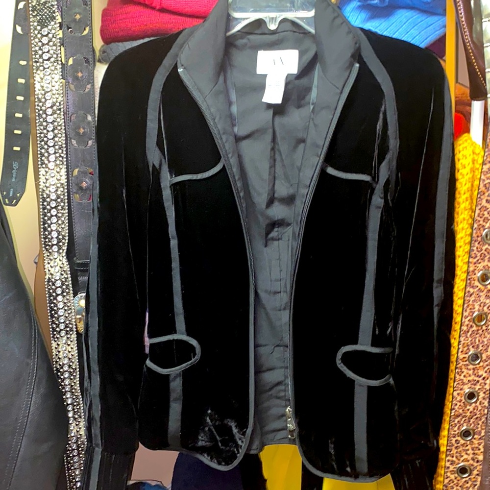 Armani Exchange black evening jacket